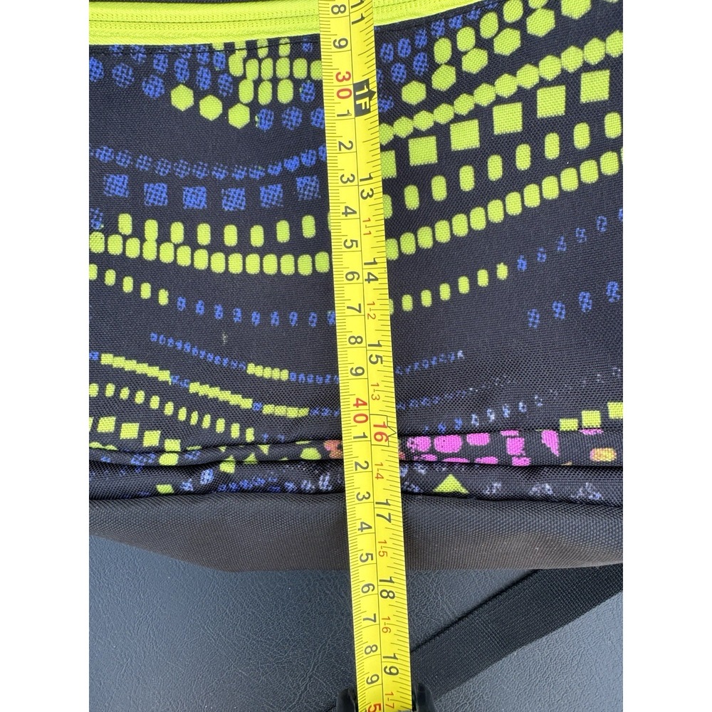 Levi's Backpack‎ Neon Multicolored Design. Laptop Sleeve. 2 Water Bottle Pockets - Picture 12 of 12